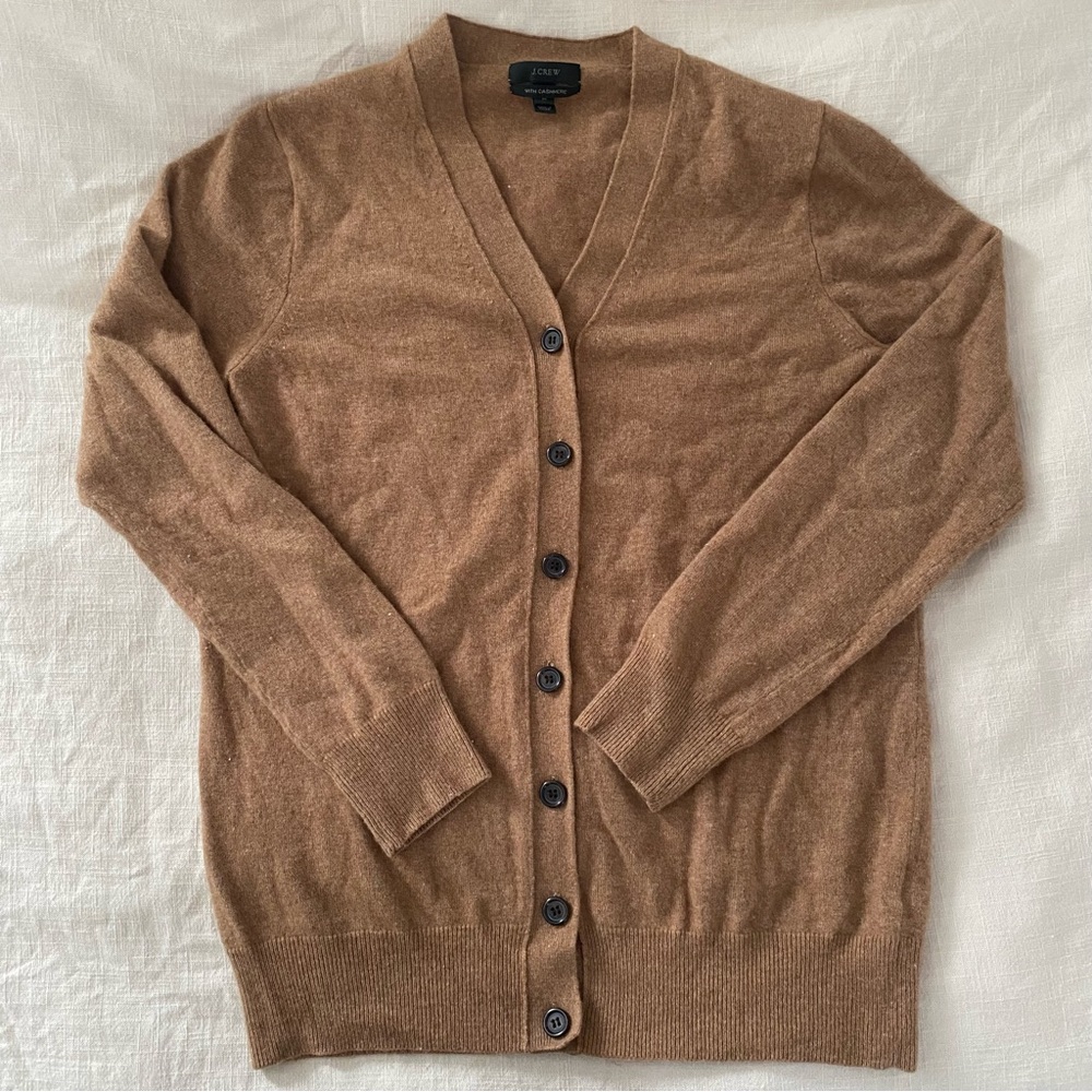 J. Crew Cardigan with Cashmere